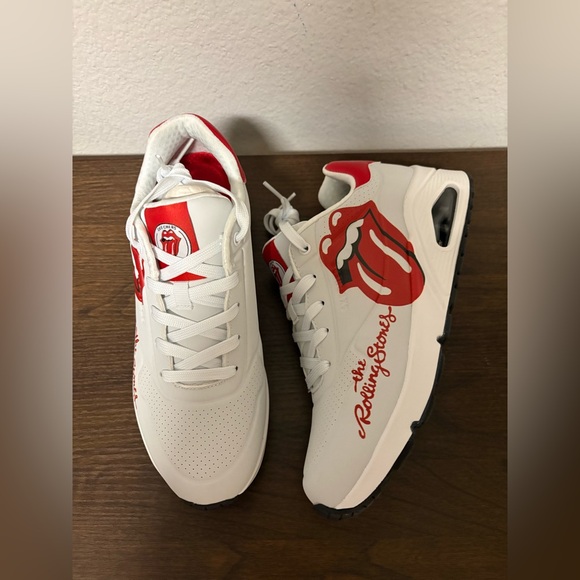 Sneakers uno Red and White Sneakers - Picture 3 of 6